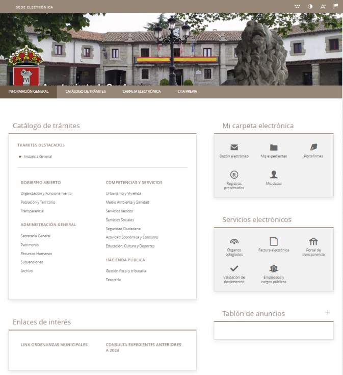 Nueva sede electrónica del Ayuntamiento de Guadarrama