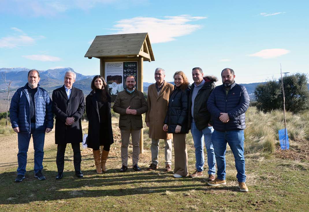 Guadarrama dispone de un nuevo bosque con mil árboles plantados por SIGAUS