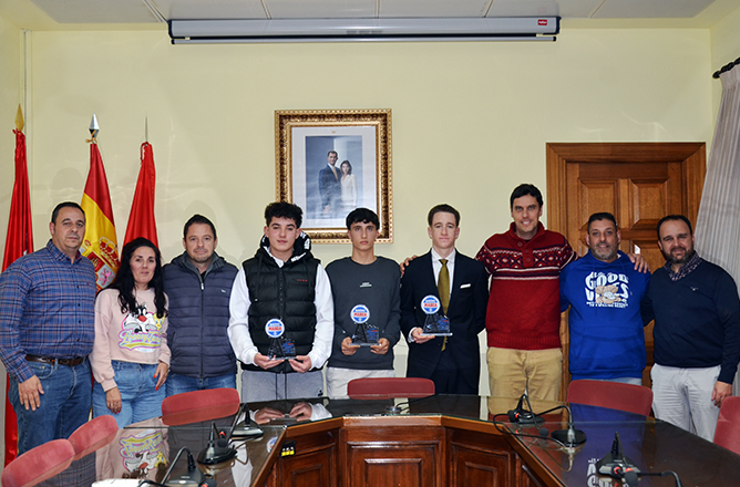 Deportistas de Guadarrama en la seleccion masculina de Floorball