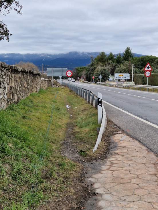 Carretera Nacional VI kilómetro 45