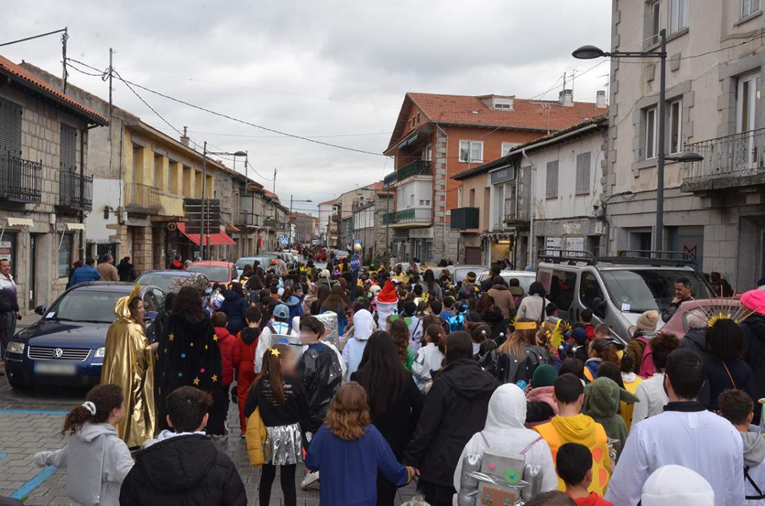 Carnaval escolar en Guadarrama