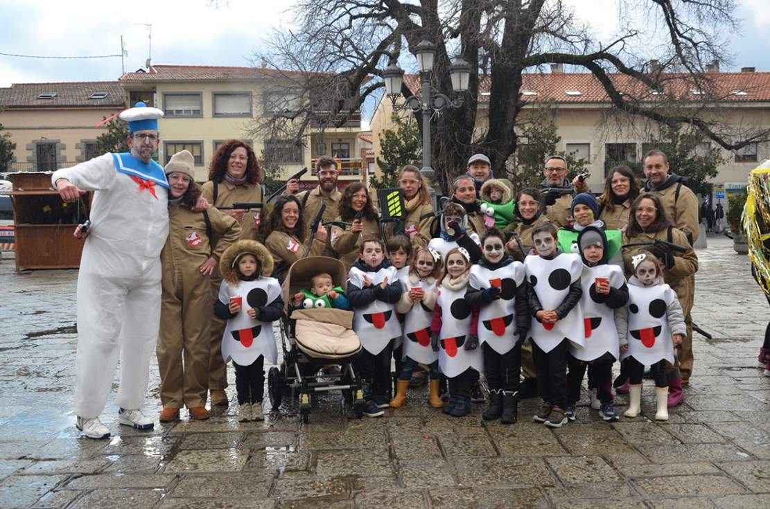 Carnaval en Guadarrama. La Familia Cazafantasmas
