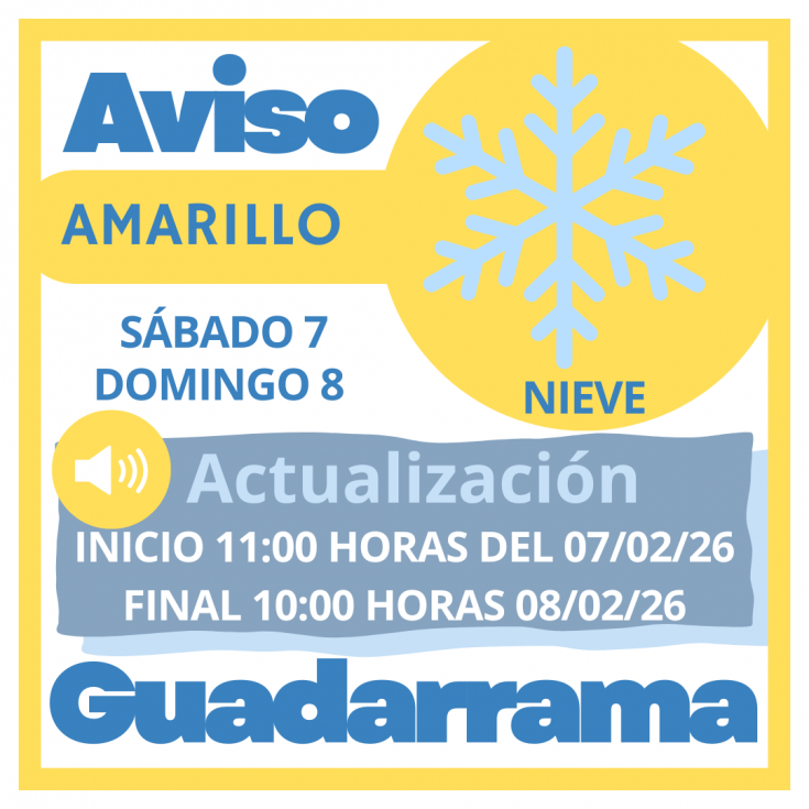 Aviso nieve
