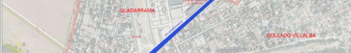 Alpedrete, Collado Villalba, Guadarrama, Galapagar y El Escorial incluyen en los fondos PIR el proyecto conjunto de adecuaci&oacute;n de la calle Santa Emilia y la pasarela ciclo-peatonal