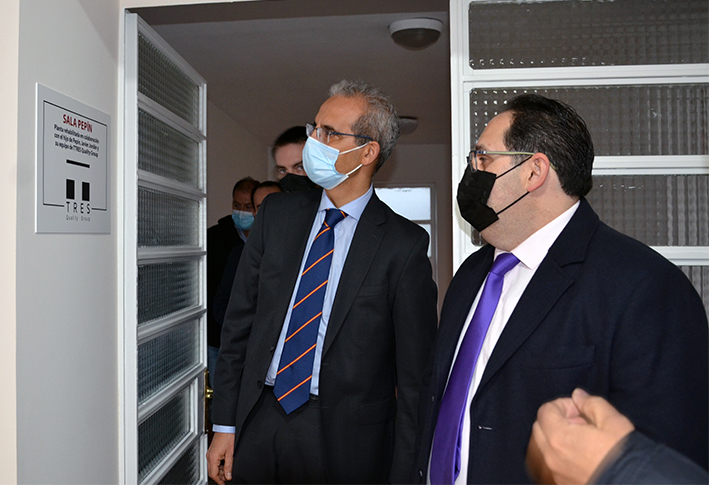 Inauguración de la "Sala Pepín"