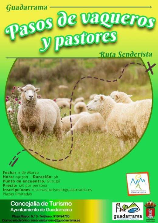 Ruta senderista por los pasos de vaqueros y pastores