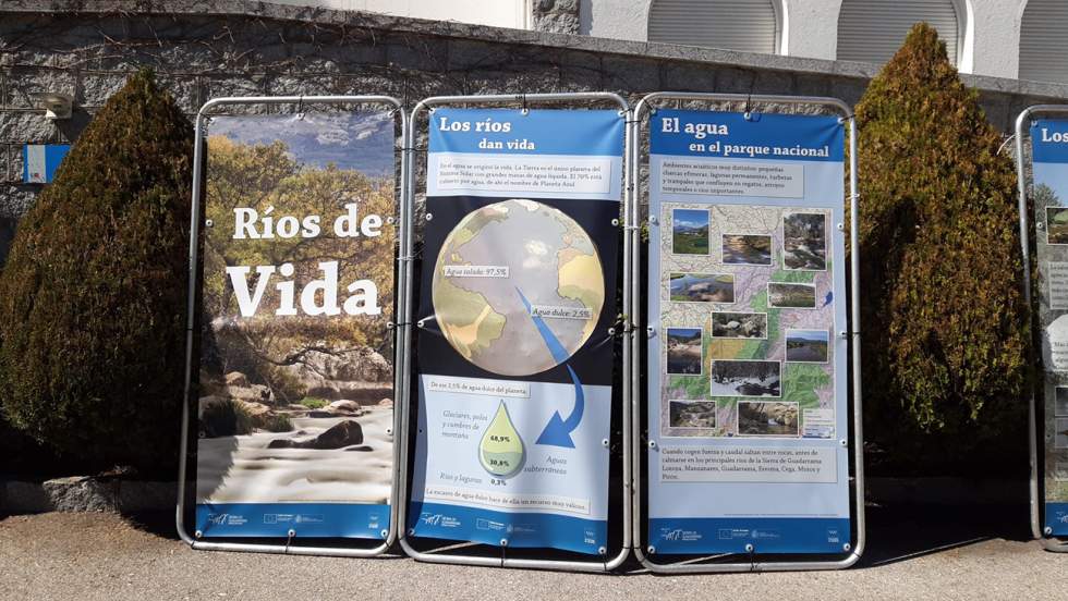 La exposición Ríos de vida llega al Hospital Guadarrama por el Día Mundial del Agua