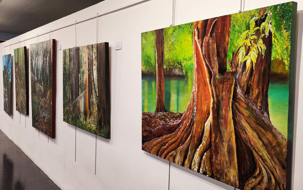 Exposición de pintura en la Casa de Cultura de Guadarrama