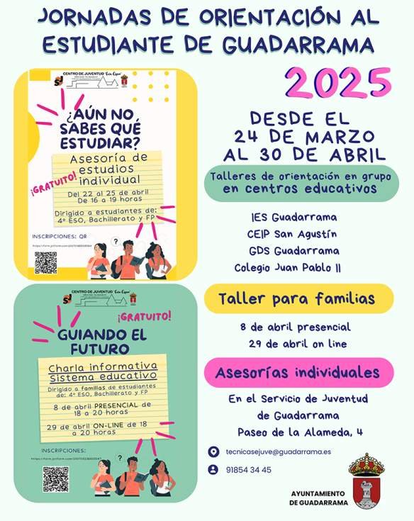 Jornadas de Orientación al Estudiante de Guadarrama