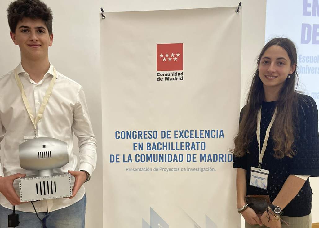 Alumnos IE Guadarrama de bachillerato de Excelencia