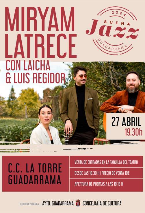Suena Jazz en la programación de cultura de Guadarrama