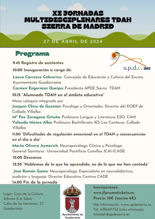 Jornadas de TDAH Guadarrama