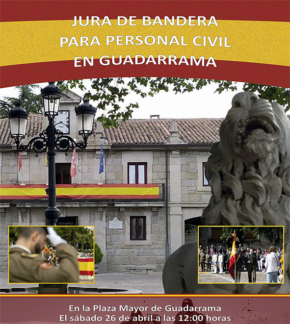 Cartel Jura de Bandera de Guadarrama