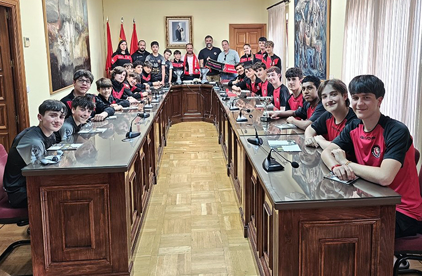 Voleibol Guadarrama recepción municipal