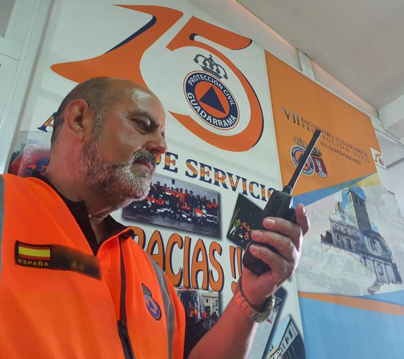 Nuevo sistema de comunicaciones de Protección Civil de Guadarrama