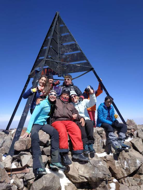 La Escuela de Montaña Adaptada de Guadarrama completa su aventura en Marruecos