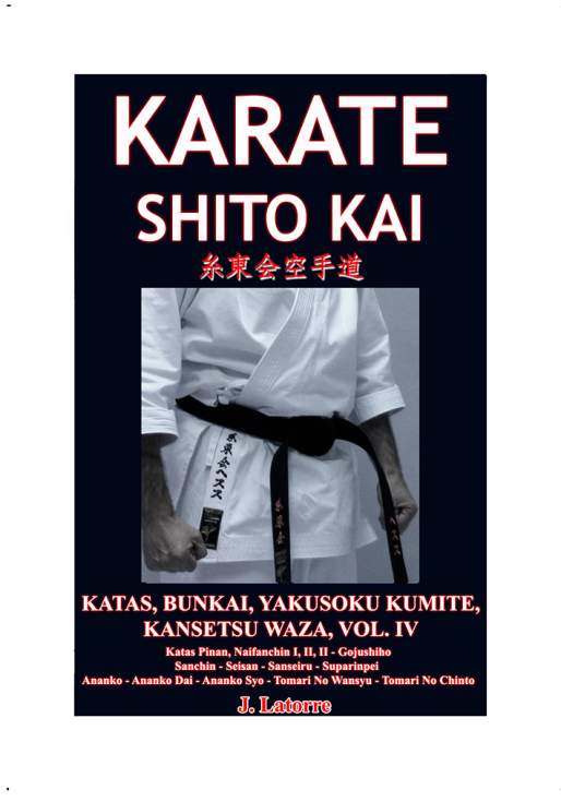 Cartel de la portada del libro Karate Shito Kai