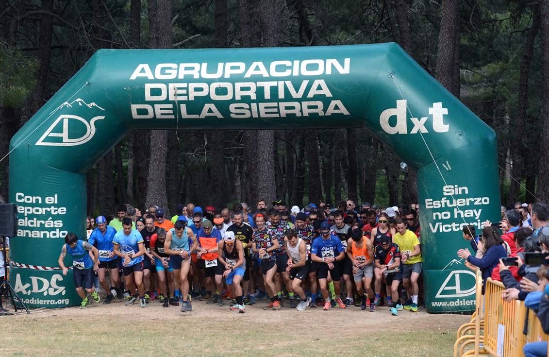 Salida de la carrera Vuelta a La Jarosa
