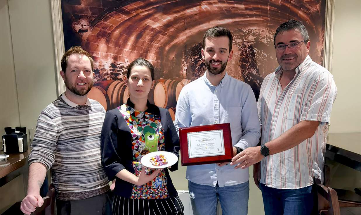 El Restaurante La Puerta Verde vencedor de Pinchorrama 2023
