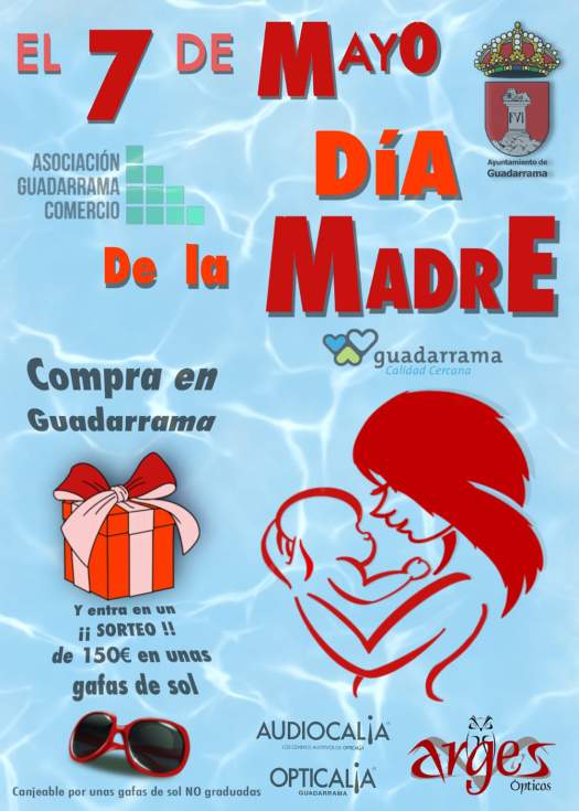 Cartel de la campaña de impulso al comercio local de Guadarrama