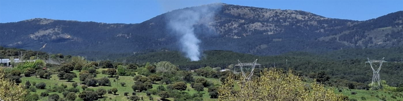 Comienza la época de medidas de prevención ante el riesgo medio y alto de incendios forestales en Guadarrama
