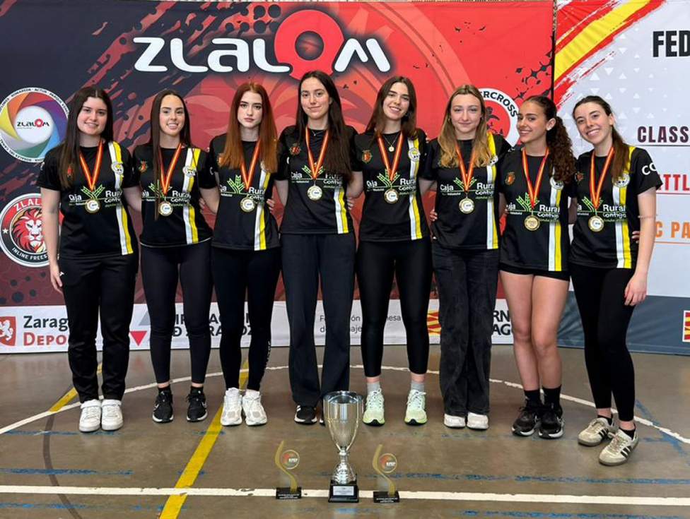 La joven de Guadarrama Paula Morata, campeona de patinaje