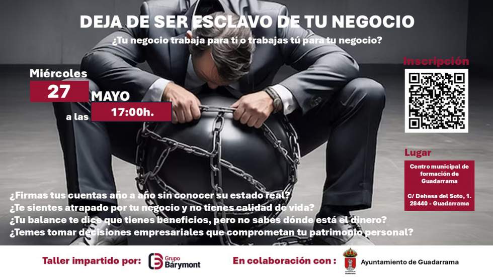 Cartel taller Guadarrama