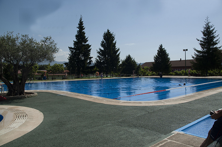 Piscina de verano en Guadarrama
