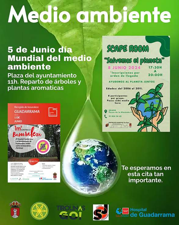 Cartel Día Mundiald el Medio Ambiente