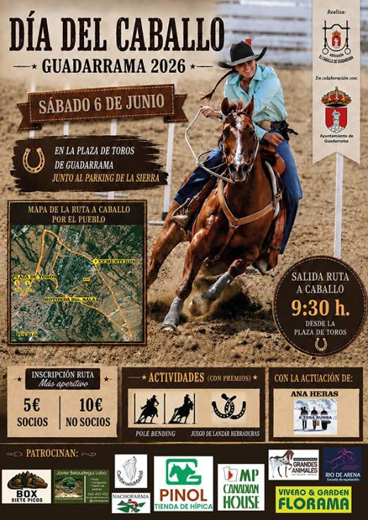 cartel del Día del caballo