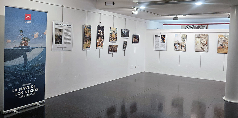La nave de los necios exposición en Guadarrama