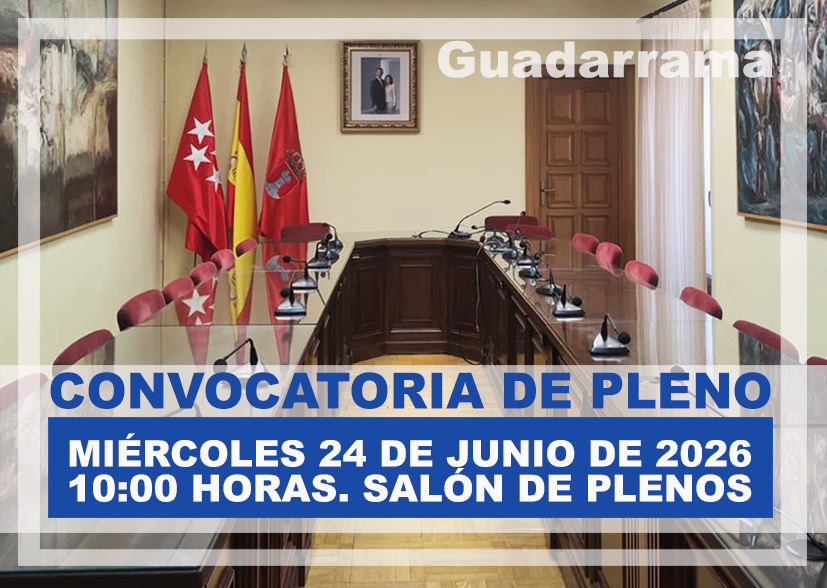 Convocatoria de Pleno de Junio