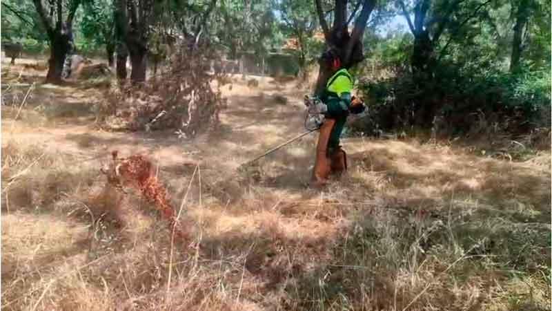 Suspensión uso de fuego, maquinaria y equipos de riesgo en Guadarrama