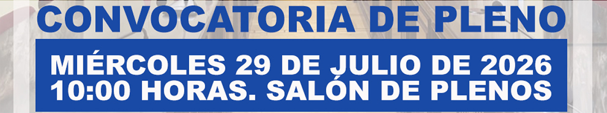 Ma&ntilde;ana mi&eacute;rcoles 29 de julio se celebra en Guadarrama sesi&oacute;n ordinaria de Pleno