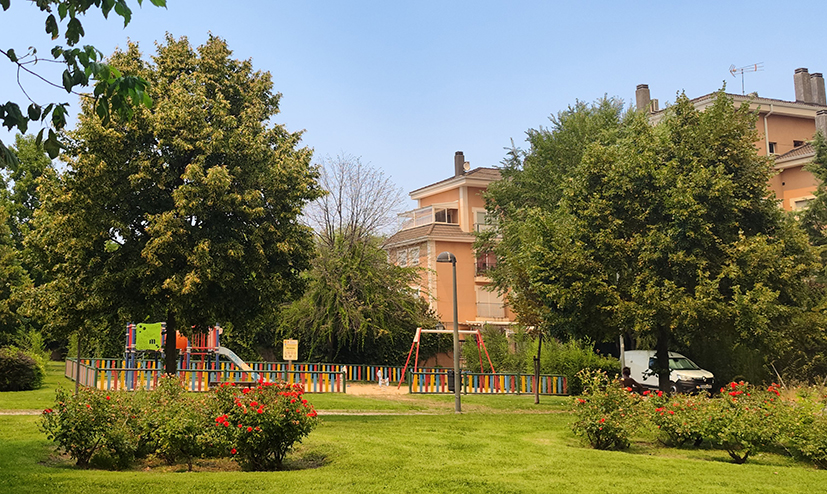 Renovación de parques en Guadarrama