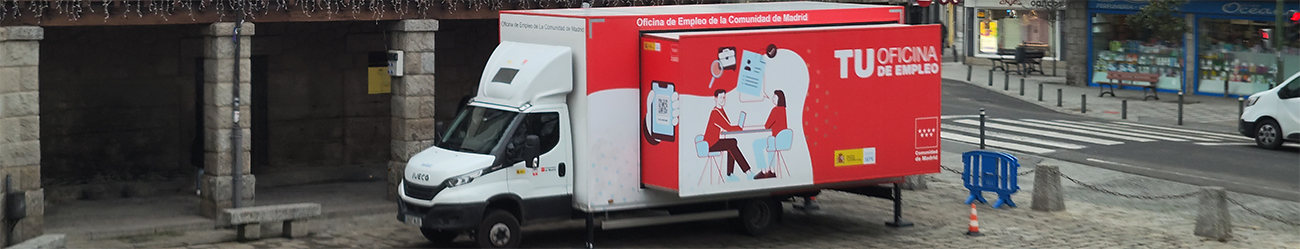La Oficina de Empleo de la Comunidad de Madrid visitar&aacute; Guadarrama el mi&eacute;rcoles 8 de julio