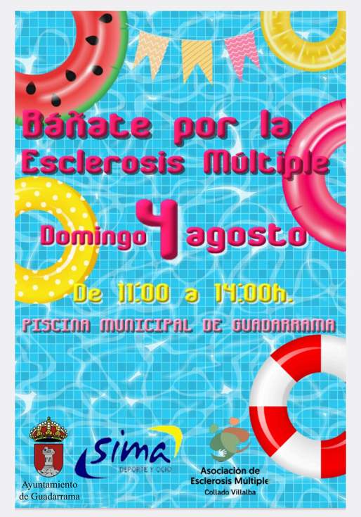 Bañate por la esclerosis múltiple