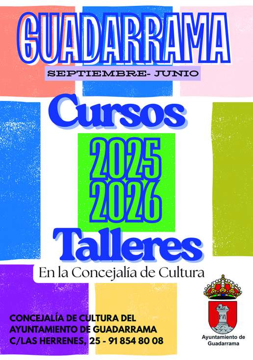 Portada de Cursos y Talleres de Cultura 2025-2026