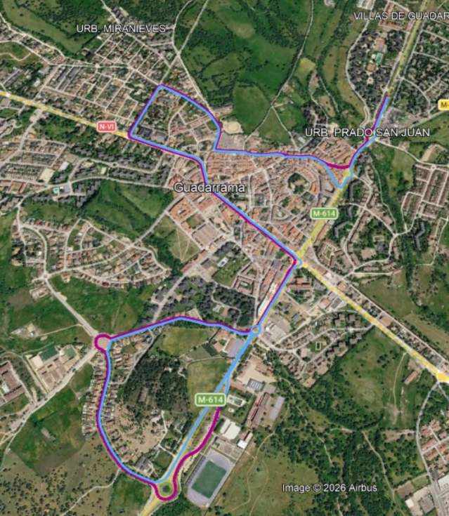 Plano nuevo recorrido de la L4
