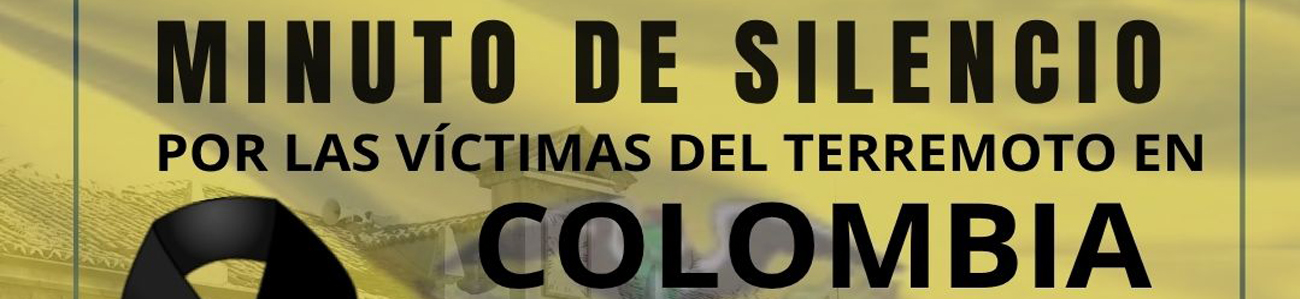 Guadarrama guardar&aacute; un minuto de silencio en solidaridad con las v&iacute;ctimas del terremoto en Colombia