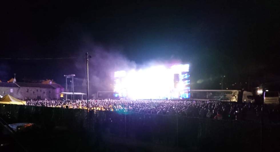 Fiestas de Guadarrama actuación de orquestas