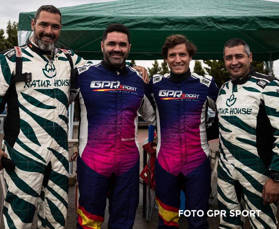 Ruben Gracia y sergio peinado segundos en el Cierzo Rally Ejército de Tierra