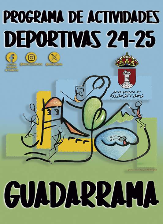 Programa de actividades de deportes de Guadarrama