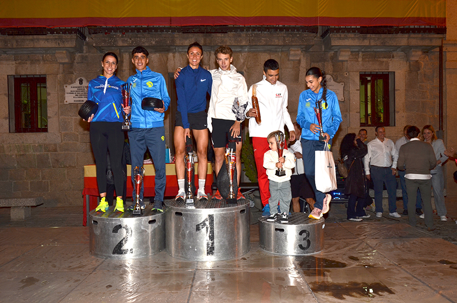 Podium clasificacion general
