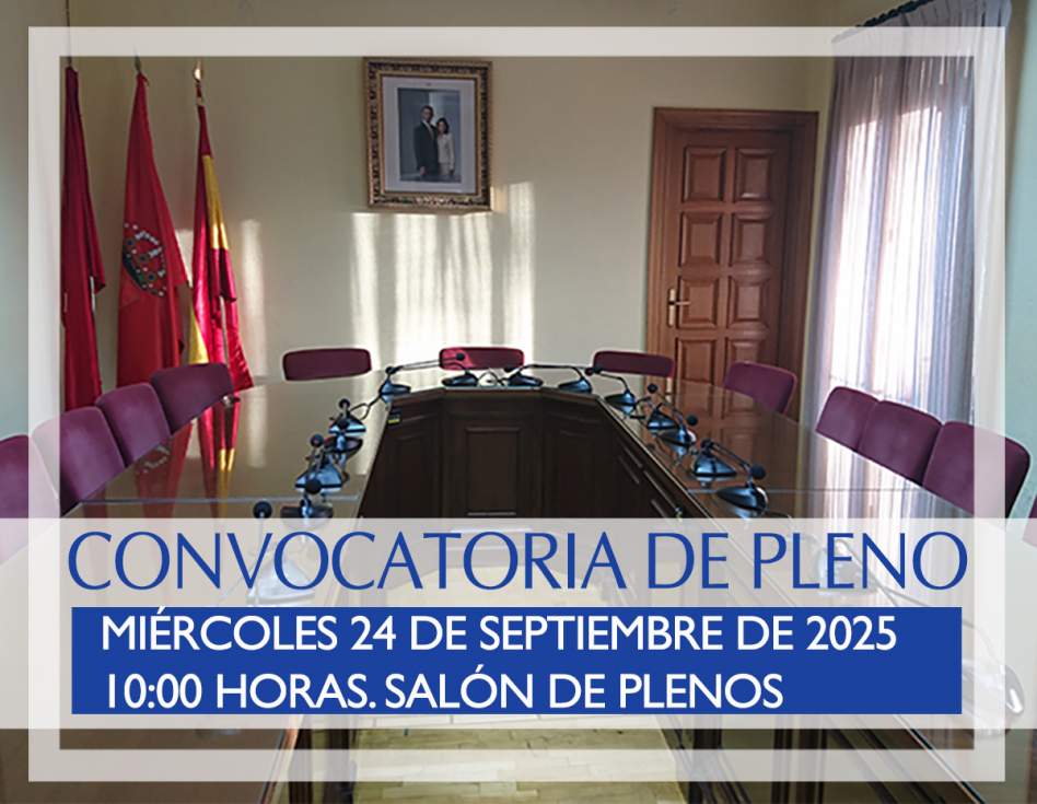 Imagen del Salón de Plenos de Guadarrama
