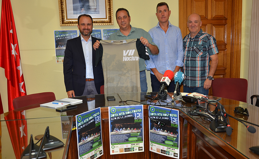 Presentaciond e la Ruta MTB Alto de la Jarosa