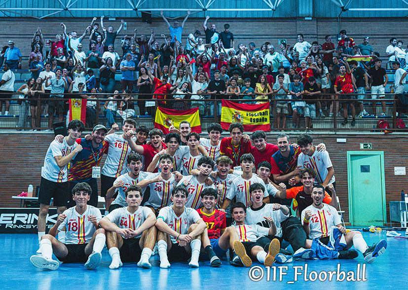 Selección española Sub19 Floorball