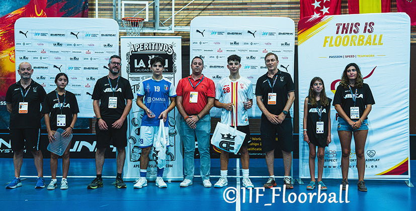 Selección española Sub19 Floorball