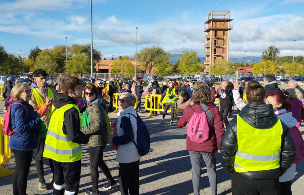 Mayores de Gudarrama en el evento Ganas de Caminar