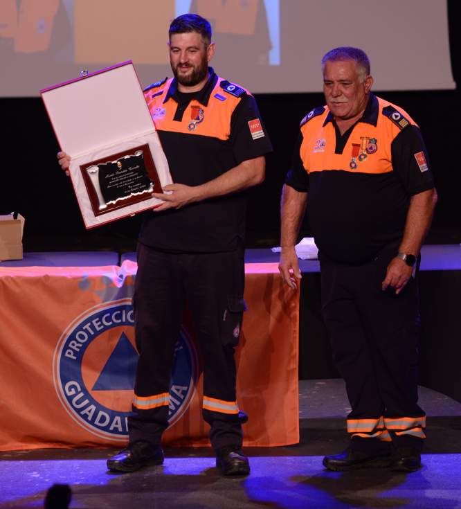 Aurelio Piedrahita Medalla de Oro al Mérito de la Protección Civil